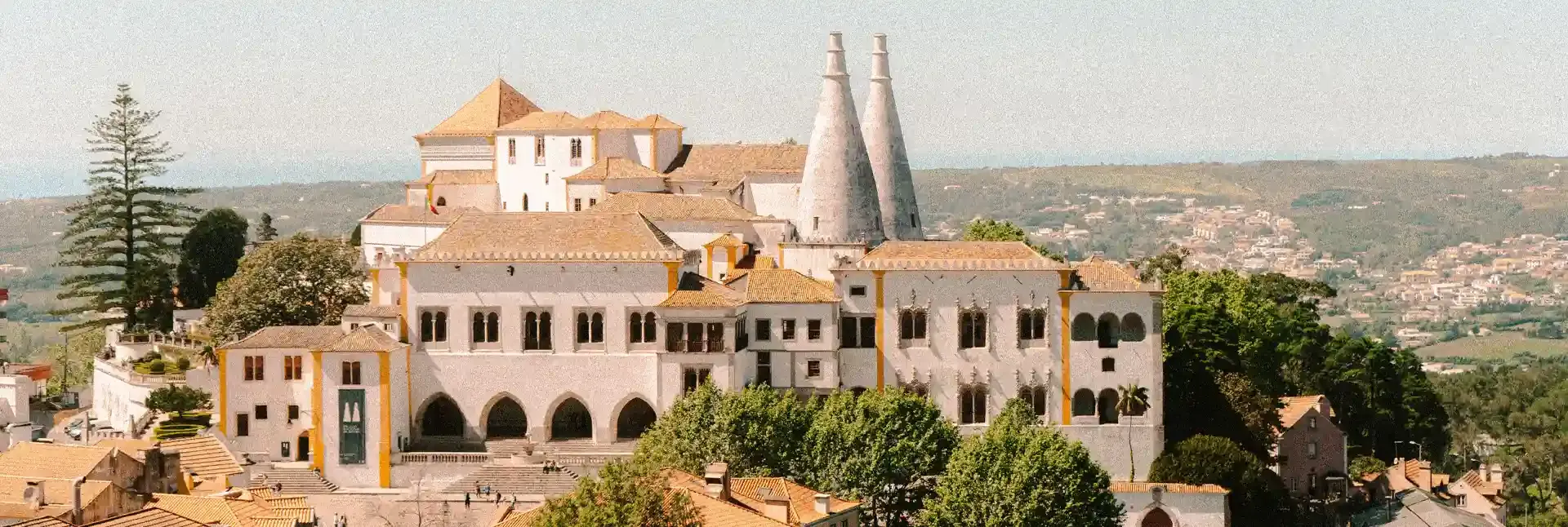 Panorámica Palacio Nacional de Sintra