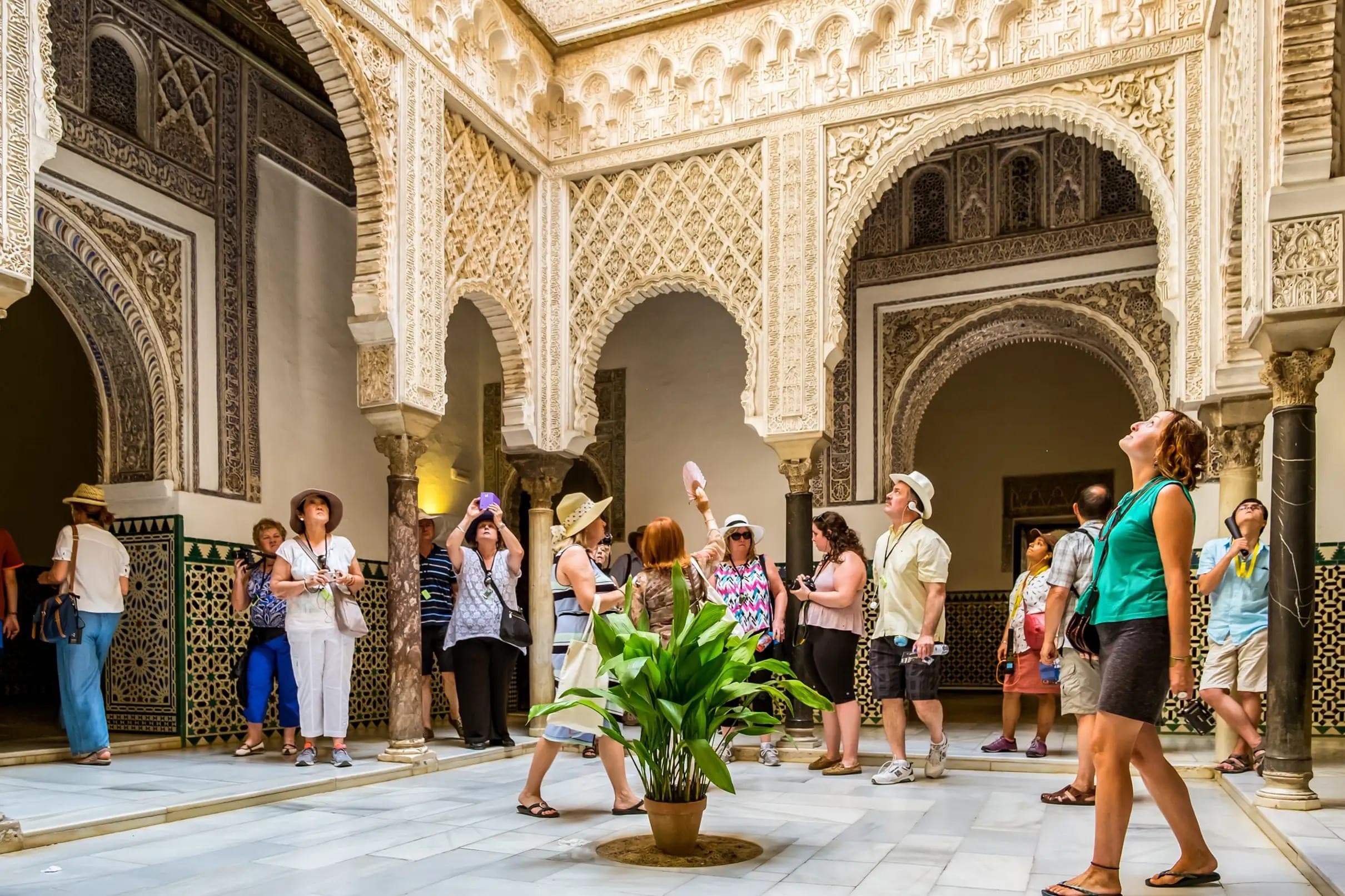 Visita guiada por el Alcázar